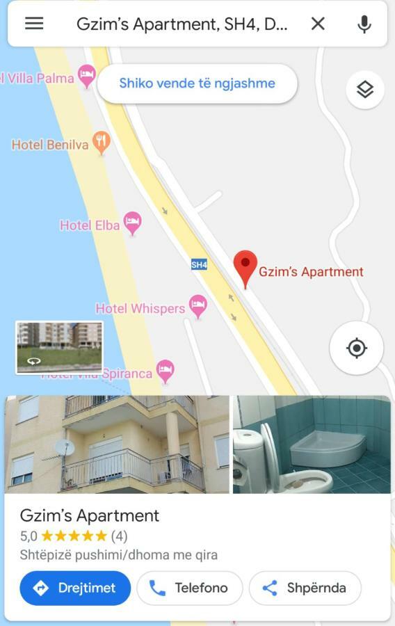 Gzim'S Apartment ดูร์เรส ภายนอก รูปภาพ